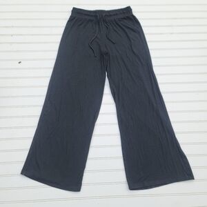 Streetwear Society Black High Rise Flare Wide Leg Pull On Pants Women’s Rayon M